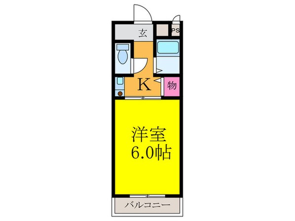 アーバン鳥飼の物件間取画像